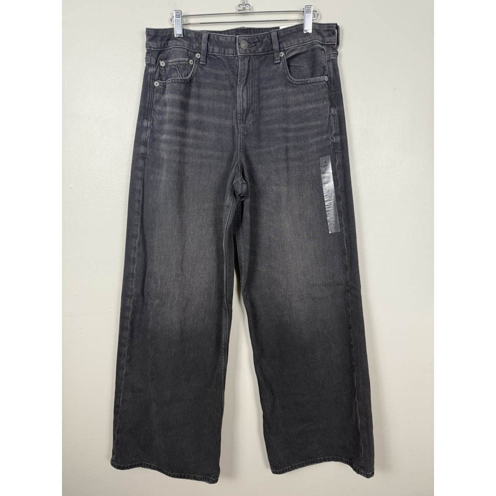 Classic Black Wide-Leg Women's Jeans